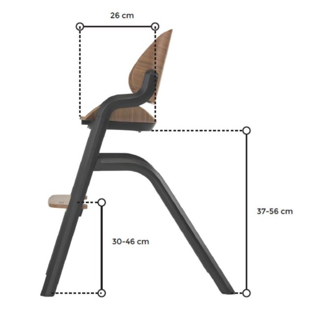 Espiro Pure etetőszék - 07 Graphite