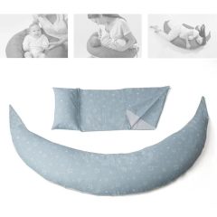   Nuvita Dreamwizard terhességi és szoptatós párna - Gray Star - 7100