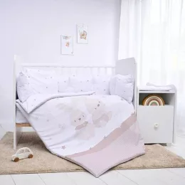   Lorelli ágynemű garnitúra Trend kombi ágyhoz, Honey Bunny Beige