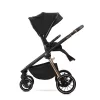Lorelli Bianca 3az1-ben újszülött babakocsi Lorelli Aria Luxe hordozóval - Black (2 doboz)