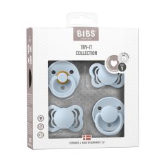 BIBS Try-it Cumi 4 db-os kollekció, pasztellkék