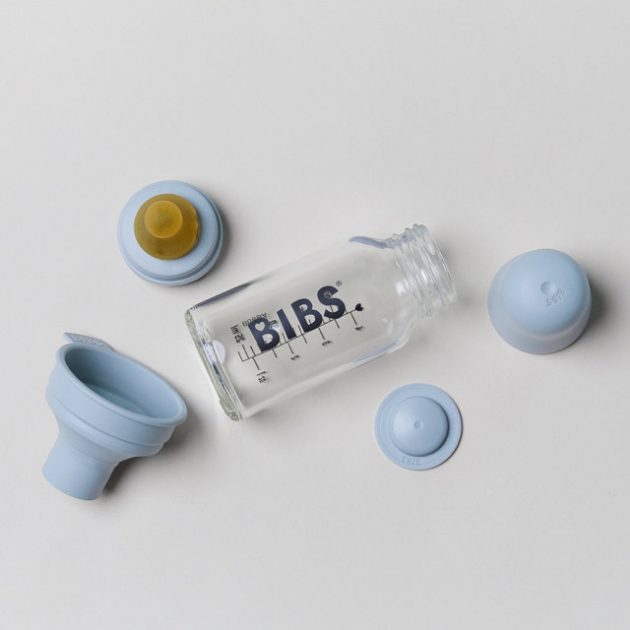 BIBS Cumisüvegszett, krémfehér, 110 ml