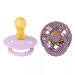   BIBS X Liberty 2-es Cumi szett, Colour, Kamilla, Viola Mix, 6-18 hó