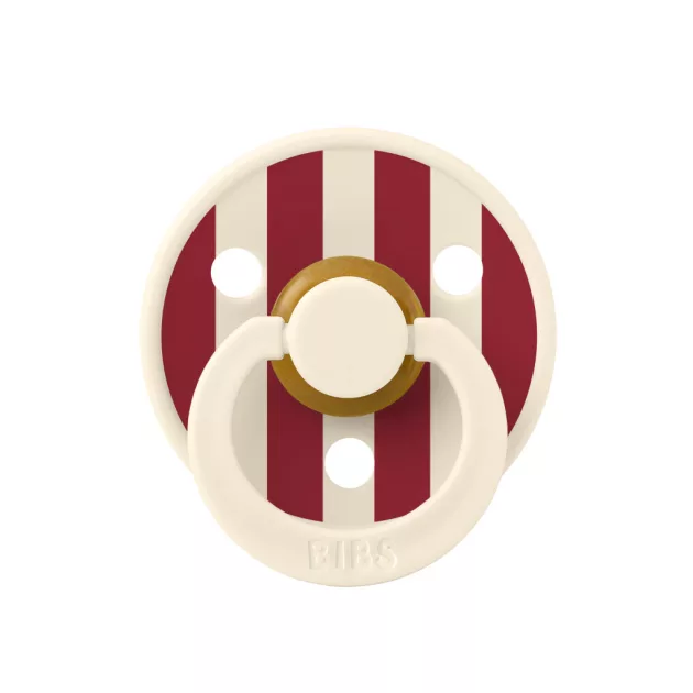 BIBS Cumi, Studio Block Colour, Rubint/Fenyőzöld, 0-6 hó