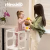 Chipolino Többfunkciós tanulótorony, fellépő - fehér