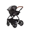 Chipolino Prestige 3az1-ben multifunkciós babakocsi - Cloud grey