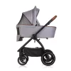 Chipolino Prestige 3az1-ben multifunkciós babakocsi - Cloud grey