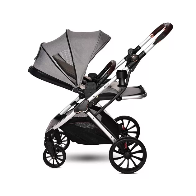 Lorelli Glory multifunkciós babakocsi + adapter - Opaline Grey