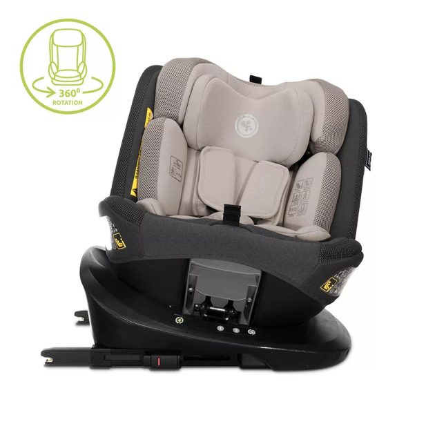 Lorelli Imola, isofix 360 autósülés, 40-150cm - Beige