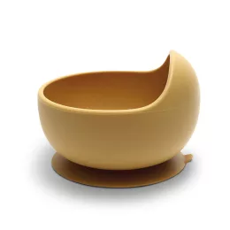 Lorelli Szilikon tál tapadókoronggal - Yellow