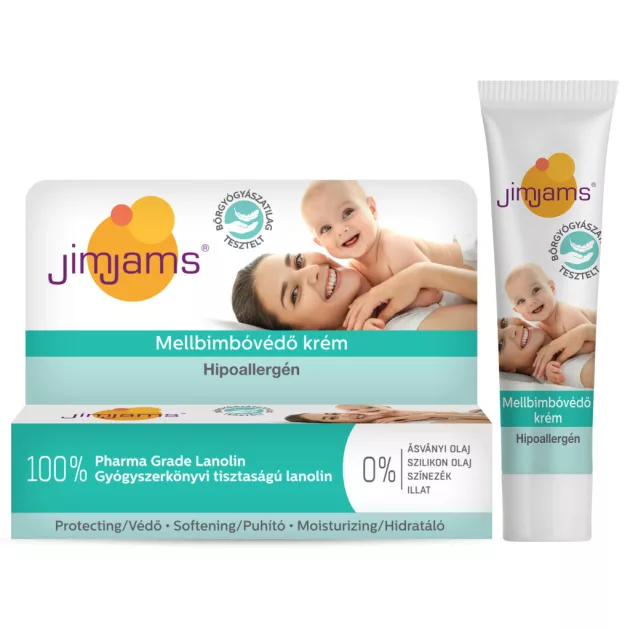JimJams Mellbimbóvédő krém, 15 ml