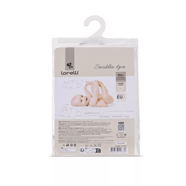 Lorelli textil pelenka 4dbos