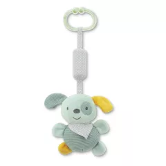   Lorelli Toys Campanula plüss babakocsi játék - Zöld Kutya