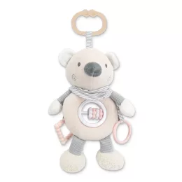 Lorelli Toys plüss csörgőjáték - Bézs Maci