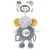 Lorelli Toys plüss csörgőjáték - Szürke Elefánt