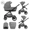 Lorelli Bianca multifunkciós babakocsi + adapter - Grey