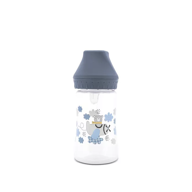 My Friend széles nyakú cumisüveg 250ml - Cameo Blue