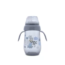   My Friend széles nyakú cumisüveg fogantyúval 260ml - Cameo Blue