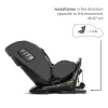 Lorelli Monza 360 i-Size autósülés 40-150cm - Black