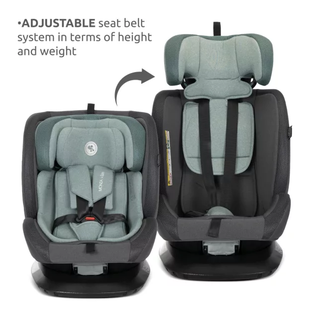 Lorelli Monza 360 i-Size autósülés 40-150cm - Green