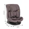 Lorelli Rodeo 360 isofix autósülés 40-150cm - Beige