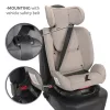Lorelli Voyager i-Size autósülés 40-150cm + nyakpárna - Green