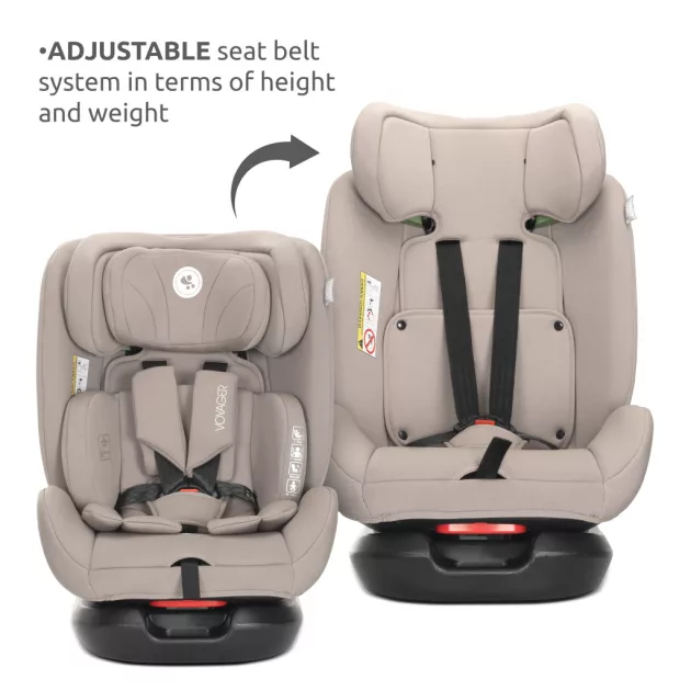 Lorelli Voyager i-Size autósülés 40-150cm + nyakpárna - Pink