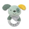 Lorelli Toys Plüss csörgő - Zöld Kutya