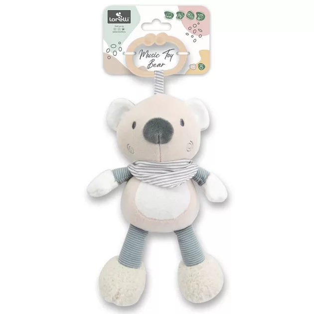 Lorelli Toys plüss zenélő játék - Bézs Maci