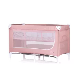   Chipolino Ariel multifunkciós utazóágy - Pink Marshmеllow