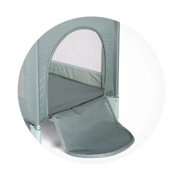 Chipolino Capri fix utazóágy - Hippo green