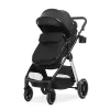 Lorelli Aspen babakocsi mózessé alakítható sport résszel - Black