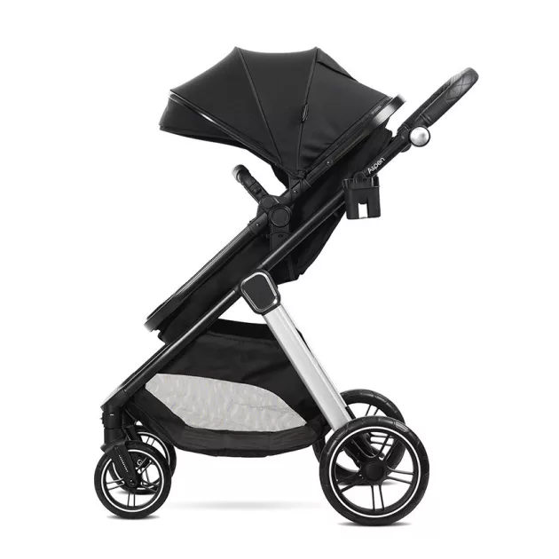 Lorelli Aspen babakocsi mózessé alakítható sport résszel - Black