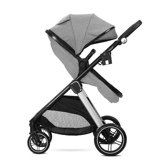 Lorelli Aspen babakocsi mózessé alakítható sport résszel - Grey