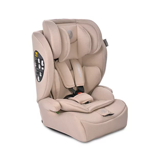 Lorelli Adventure autósülés i-Size 76-150cm - Beige (doboz nélküli)