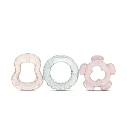   Baby Care 3 db-os hűthető rágóka - Iceberg Green/Mellow Rose