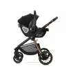 Lorelli Bianca 3az1-ben újszülött babakocsi Lorelli Aria Luxe hordozóval - Black (2 doboz)
