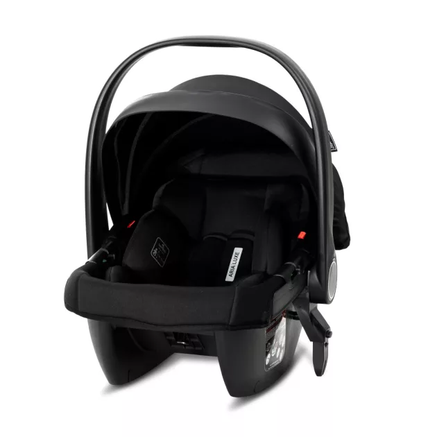 Lorelli Bianca 3az1-ben újszülött babakocsi Lorelli Aria Luxe hordozóval - Black (2 doboz)