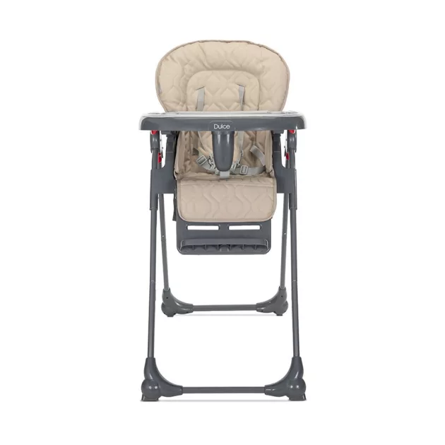 Lorelli Dulce multifunkciós etetőszék - Beige Leather