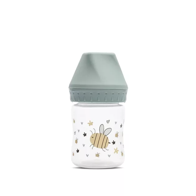 My Friend széles nyakú cumisüveg 125ml - Iceberg Green