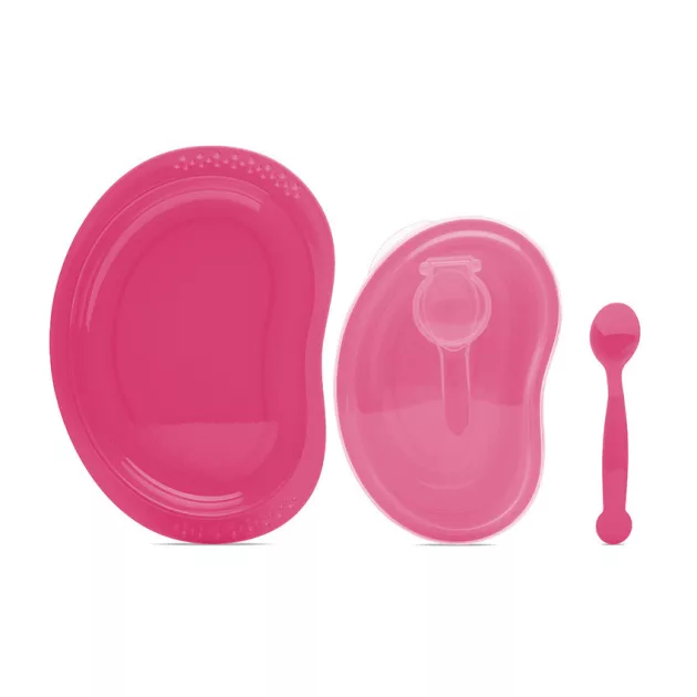Baby Care étkészlet 3dbos - Pink