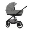 Lorelli Bianca 3az1-ben újszülött babakocsi Lorelli Aria Luxe hordozóval - Grey (2 doboz)