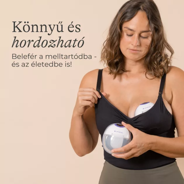 Lansinoh hordható mellszívó 4 fázisú – dupla