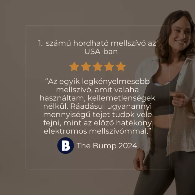 Lansinoh hordható mellszívó 4 fázisú – dupla