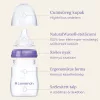 Lansinoh Cumisüveg közepes folyású etetőcumival + fedéllel, 240 ml