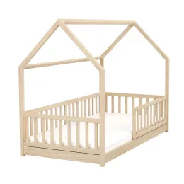 Timba Montessori Házikós gyermekágy - Borostyán