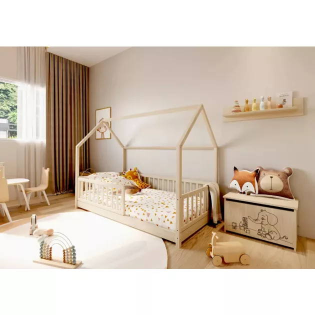 Timba Montessori Házikós gyermekágy - Borostyán