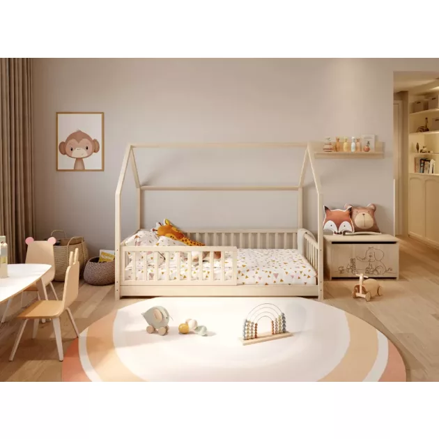 Timba Montessori Házikós gyermekágy - Borostyán