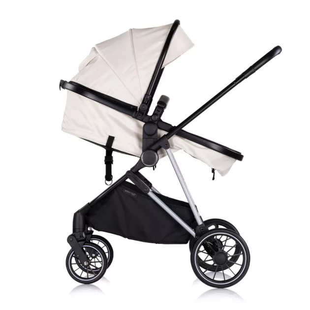 Chipolino Aura babakocsi mózessé alakítható sportrésszel - Biscotta