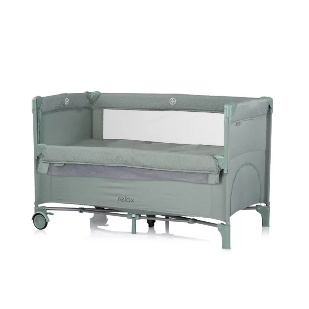 Chipolino Relax multifunkciós utazóágy - Basil Linen